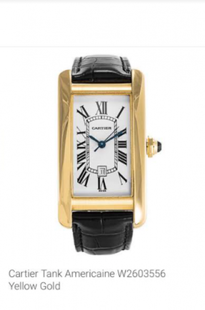 Cartier Tank Americaine Watch 23mm